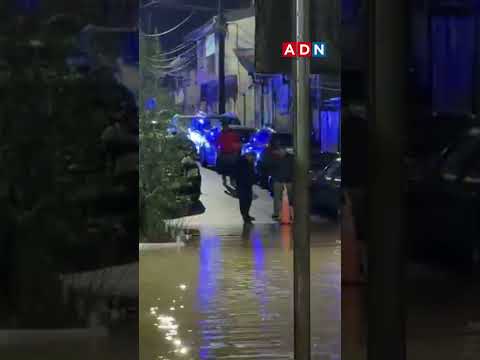 Estragos en la región del Biobío por crecida de río #noticias #chile