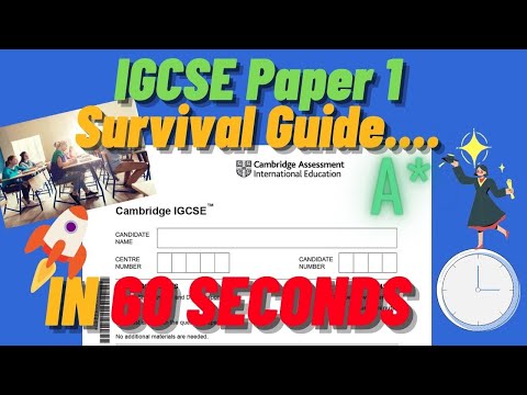 Business IGCSE Paper 1 Survival Guide [CAIE] 2023