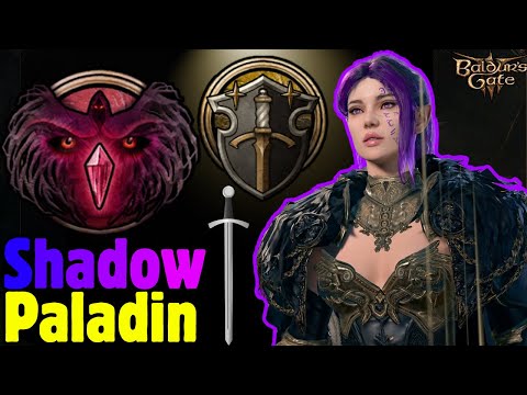 OP SHADOW PALADIN "Dark Knight" Build - Baldur's Gate 3 Patch 8