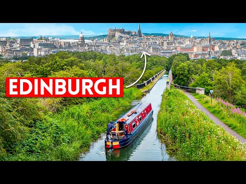 Travelling To Scotland’s Capital By Canal Boat