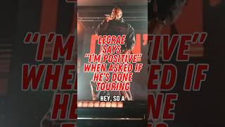 Lecrae is “Positive” He’s Done Touring