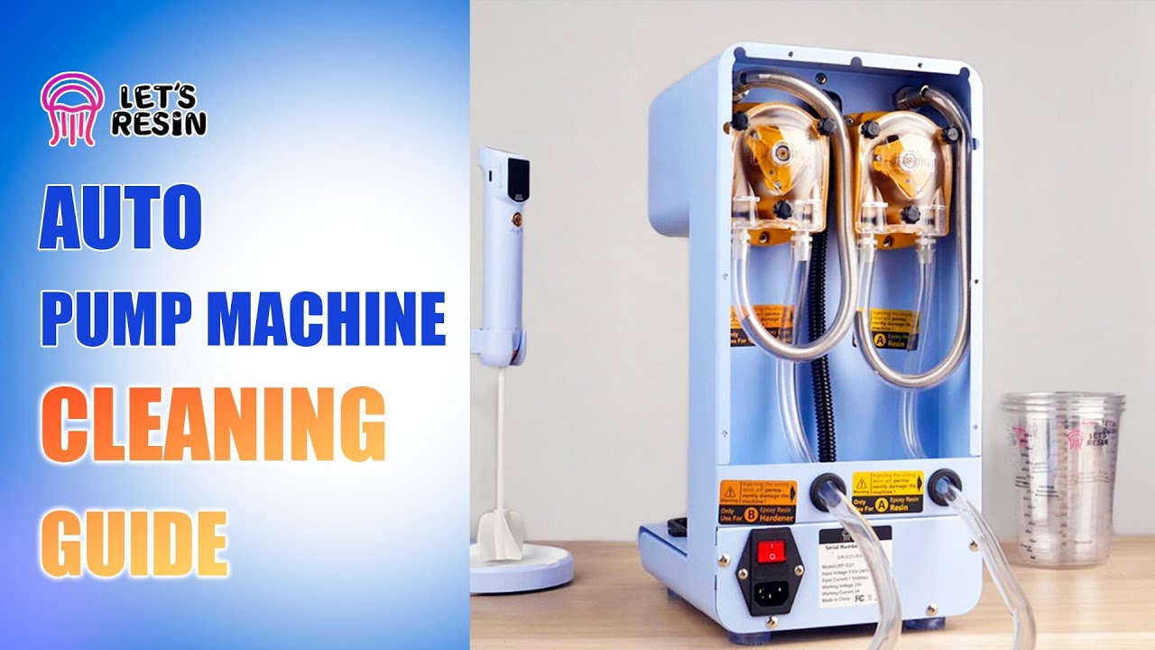 How to Clean Your Rhea Resin Pump?