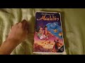 Aladdin 1993 VHS Review 5 9 19