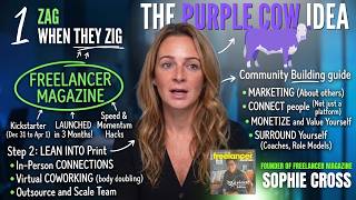 The Purple Cow Effect: Why She Built a Print Magazine in a Digital World (Freelancer Magazine)