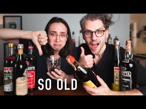 Tasting Vintage Amari - Fernet! Cynar! Gambarotta?