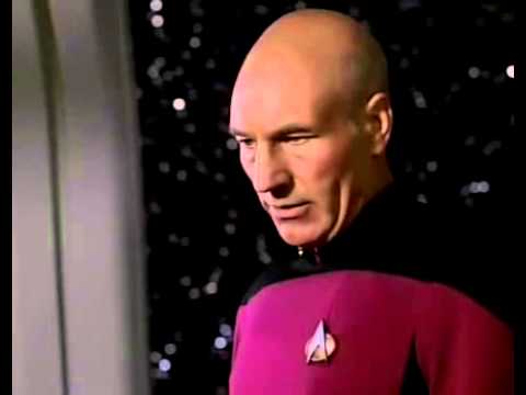Star Trek TNG: Captain Picard expresses his opinion about Religion!!