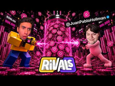 DESAFIANDO A YOUTUBERS EN RIVALS ROBLOX CAPITULO #5! 🔫 (Juan Pablo Hollman)