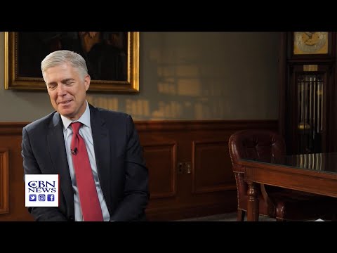 Supreme Court Justice Neil Gorsuch to CBN News: 'I Felt the Power of Prayer During the Confirmation