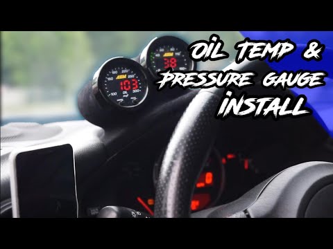 BRZ/FRS/GT86 Oil Temp and Pressure Gauge Install