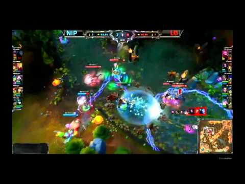 NIP - LD LCS Summer split week 6 : Baron fight