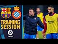 ⚽? TEAMWORK before BARÇA - ESPANYOL