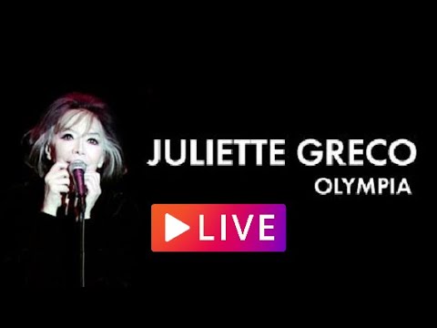 ???? Juliette Gréco Live concert 1970 - Medley