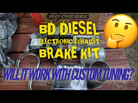 Testing the new BD Diesel Electronic Exhaust Brake Kit on a Ram 2500 with custom tuning
