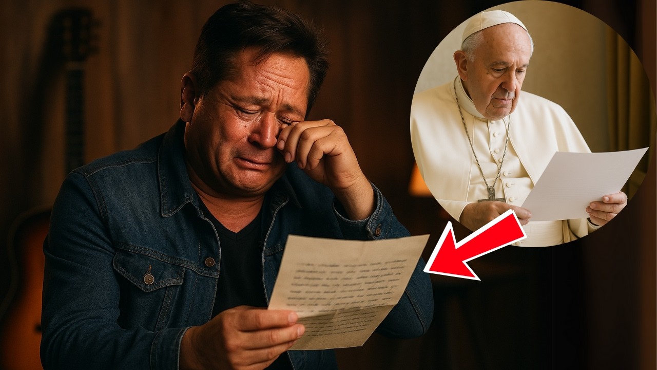 Pouco Antes de Morrer, o Papa Surpreende Leonardo com uma Carta… E o Sertanejo Cai em Lágrimas