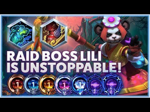 Lili Water Dragon - RAID BOSS LILI IS UNSTOPPABLE! - B2GM Season 2 2025