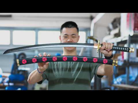 Making Shusui, Zoro's Legendary Black Katana from One Piece