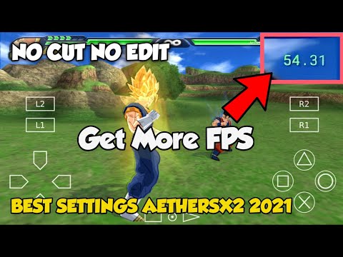 AETHERSX2 BEST SETTINGS + Tested on Dragon Ball Z Bodukai Tenkaichi 3
