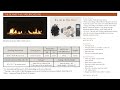 Sierra Flame Bennett Series Fireplace Fuel Conversion Kit