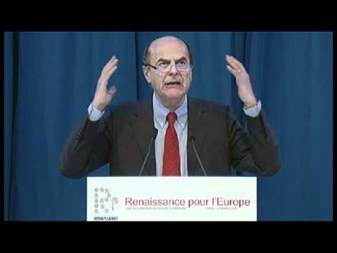 Pier Luigi Bersani at the Renaissance Conference in Paris, 17.03.2012