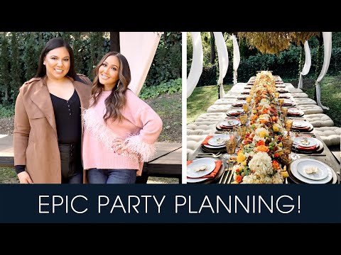 Help Me Plan My EXTRAVAGANT Thanksgiving Party