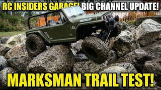 Redcat Marksman Trail Run + BIG Channel Update! 🛠️ Welcome to RC Insiders Garage!