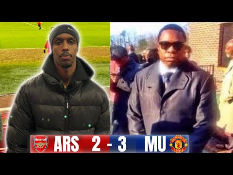 I ATTENDED A FUNERAL AT THE EMIRATES! | ARSENAL 2-3 MAN UNITED REACTION