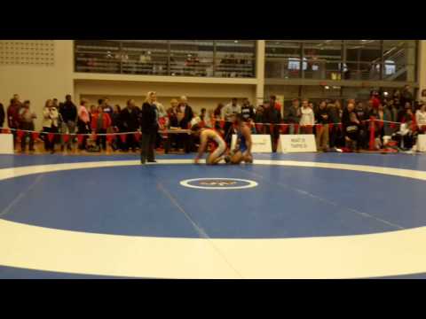 2015 Senior National Championships: 97 kg Yiannis Narlidis vs. Manjot Sandhu