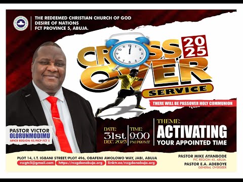 2025 CROSS OVER SERVICE TO 2026 || 31/12/2025