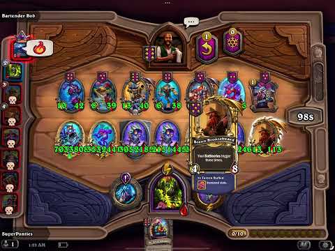 [Menagerie - Murlocs] vs [Undeads] @ Hearthstone Battlegrounds