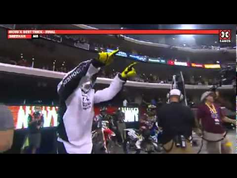Josh Sheehan Double Backflip X Games 17 2011