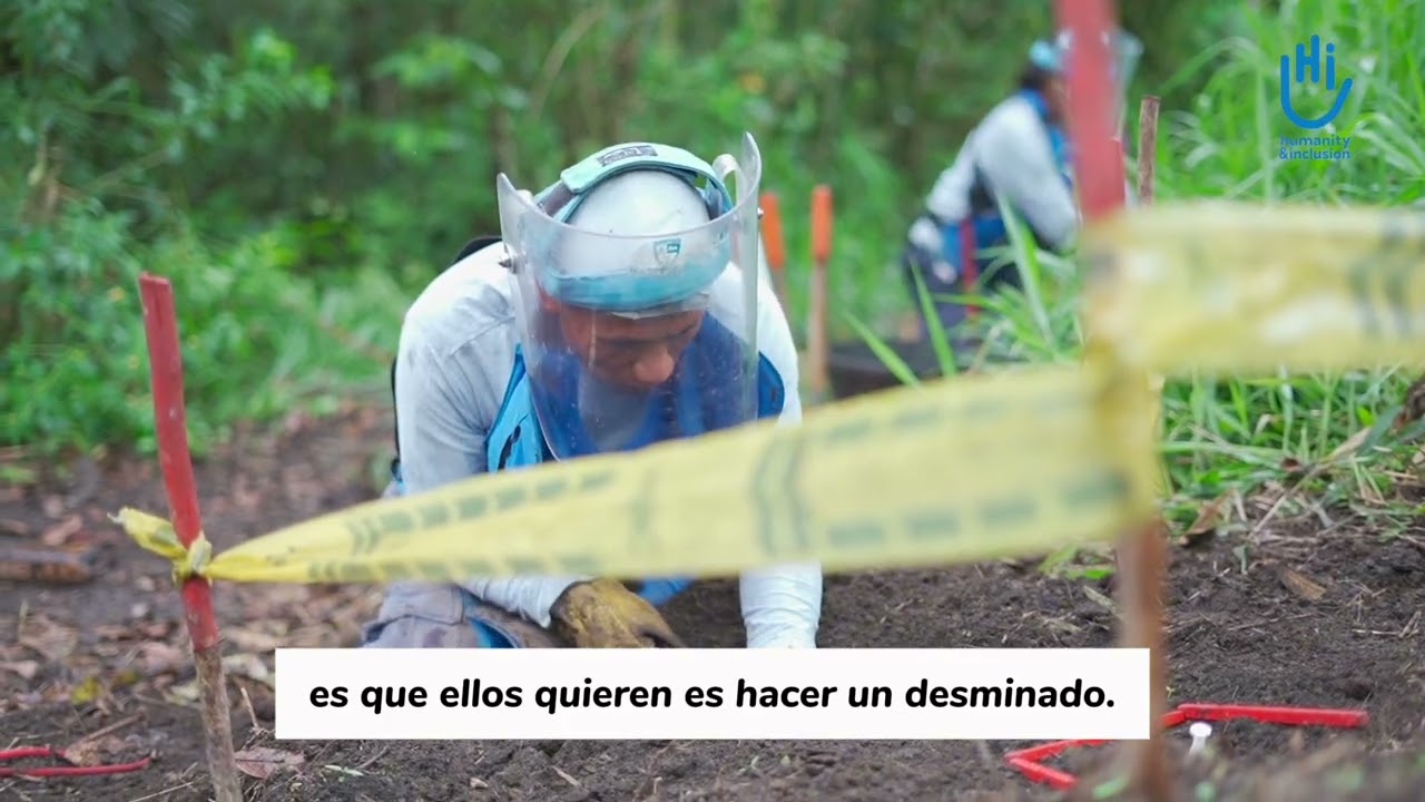Desminado Humanitario en Cajibío, Cauca