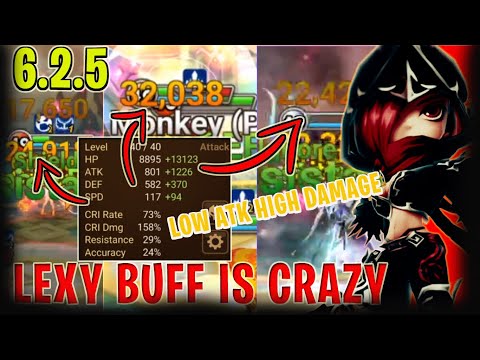 FULL SKILL LEXY FIRE ASSASIN Buff Test Build and Combo Guide - SUPER OP