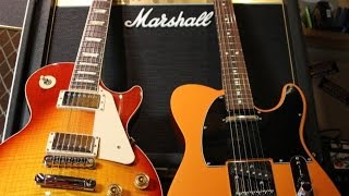 Video thumbnail for GUITAR TONE - FENDER TELECASTER (MIM) vs GIBSON LES PAUL - Can't Get Enough by jAMMAN798