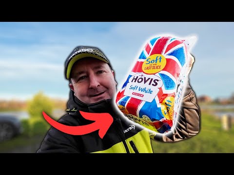 Winter Fishing with Bread! 🍞