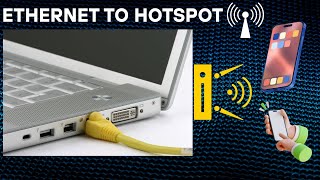 Download the video "How to create a hotspot using ethernet | Share ethernet internet via Wifi | Ethernet to Wifi hotspot"