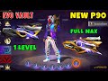 New P90 Evo Gun Max P90 GILDED CORROSION Evo Vault New P90 7 Level Max Free Fire Y GAMING