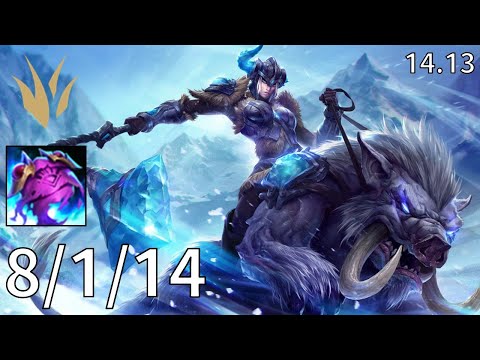 Sejuani Jungle vs Taliyah - EUW Master | Patch 14.13