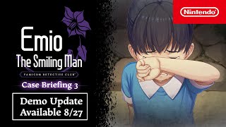 Emio – The Smiling Man: Famicom Detective Club case briefing #3 teaser