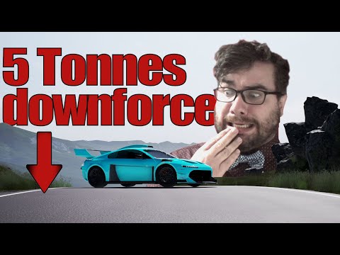 I BROKE THE GAME WITH DOWNFORCE (Automation🔧BeamNG)