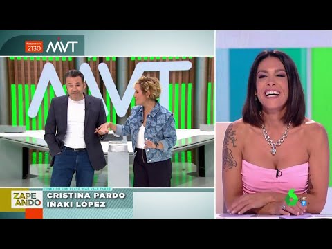 "Eres el suelo de laSexta": el divertido dardo de Iñaki López a Cristina Pardo sobre su altura