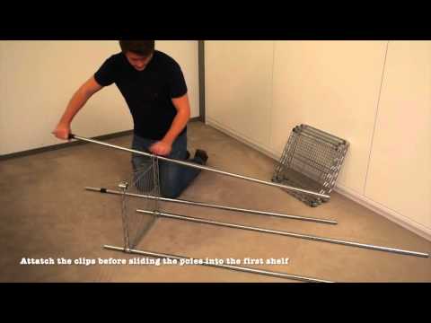 Chrome Shelving - Assembly Guide