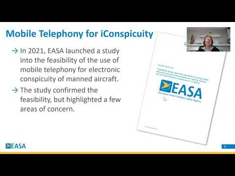 Mobile Telephony - iConspicuity for GA & Rotorcraft in U-space and beyond
