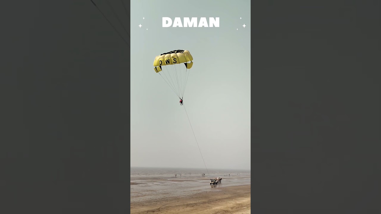 Paragliding In Daman #shortsfeed #shortvideo #shorts #paragliding #daman #viral #short #trending