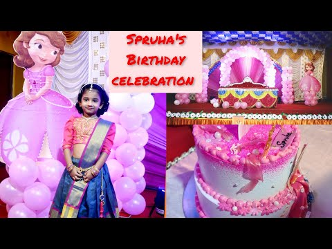 Spruha's 5th Birthday celebration💥🎂🎂🎊 @spruhasworld4017