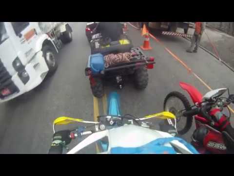 Trilha motocross em família #2 Parte 1 - 22/04/2017