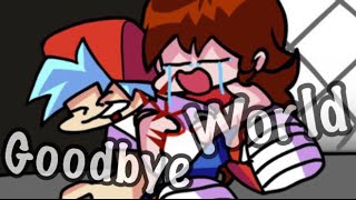 Cover art for goodbye world (fnf)