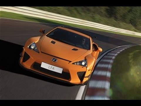 Lexus LFA Nurburgring video review by autocar.co.uk