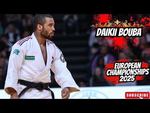 🔴 Daikii BOUBA | Gold Medalist - 66 KG | European Judo Championships 2025