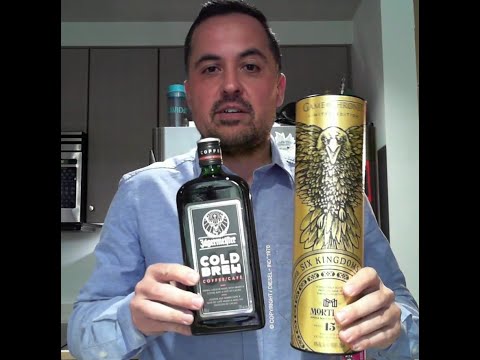 Jägermeister Cold Brew and GOT Whiskey Ordered Online Unboxing