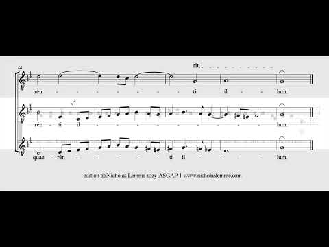 Bonus est Dominus ~G.P. Palestrina for TTB a cappella  |  Our Lady of Guadalupe Seminary Choir